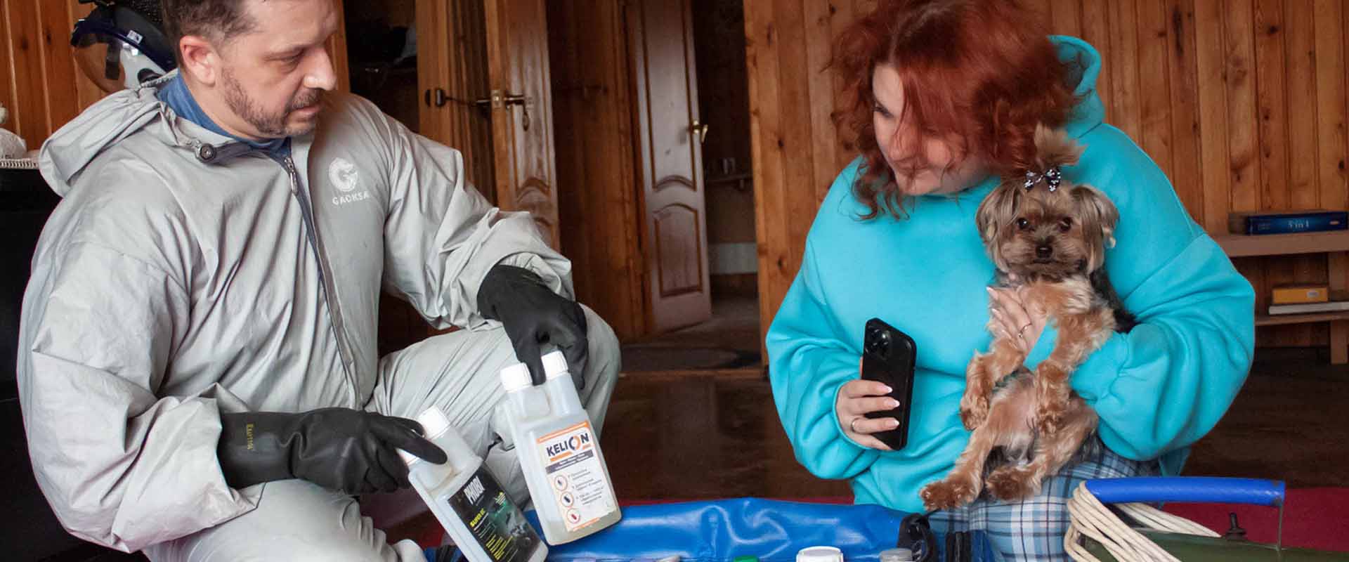 фото: Уничтожение блох в помещениях, домах и квартирах по селе Московской области Тарасовка и области.