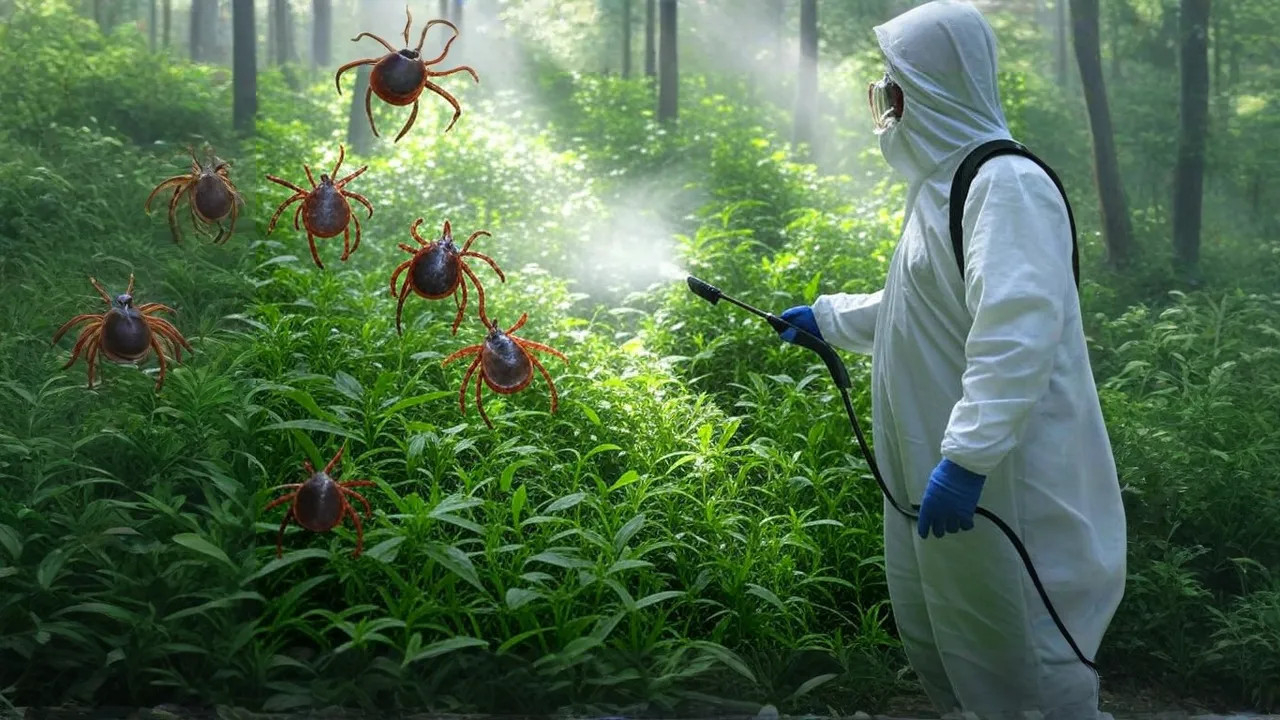 фото: Обработка от клещей в селе Московской области Тарасовка и области